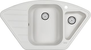 Мойка кухонная Paulmark Weise PM529050-WH белый